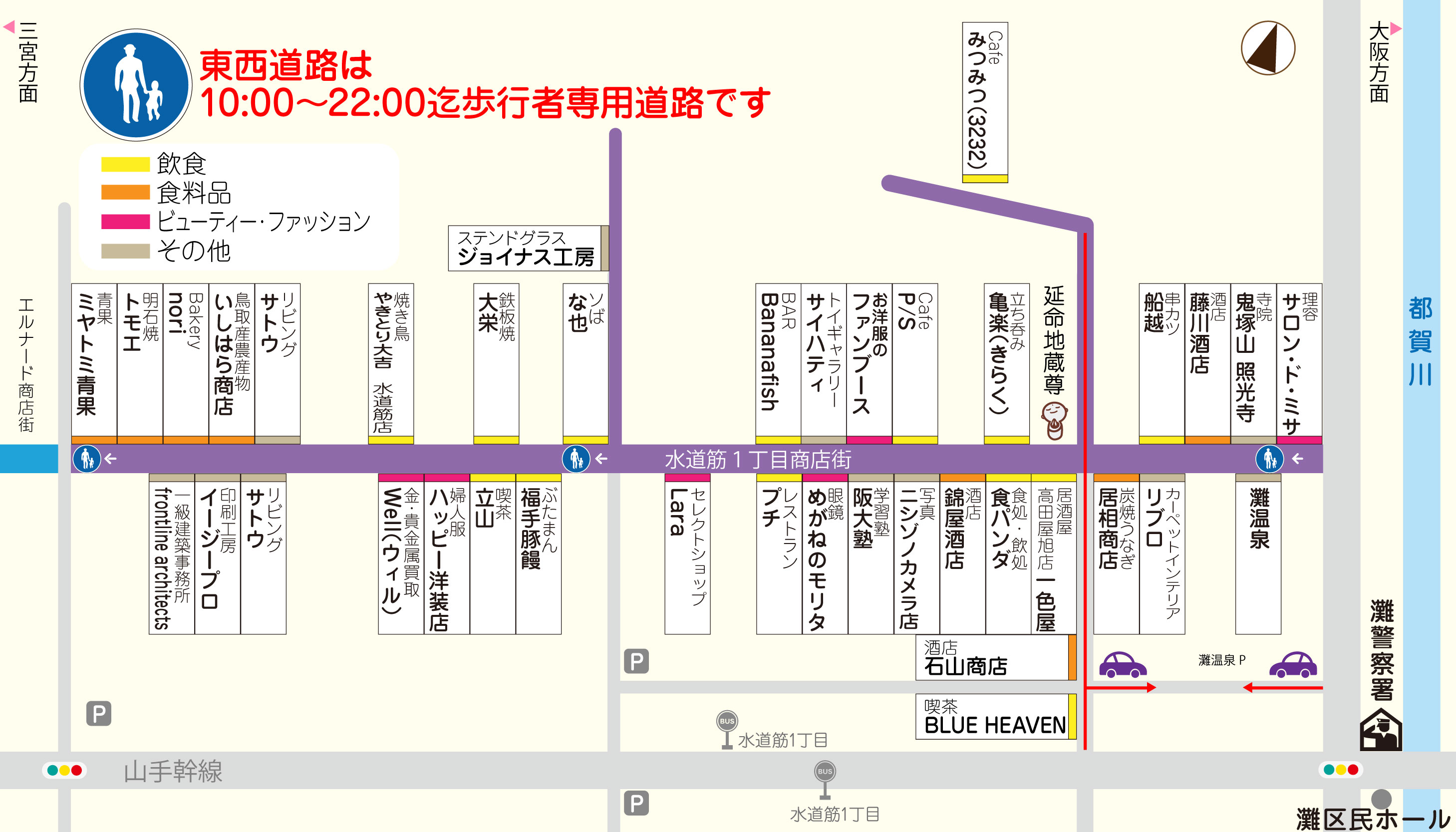 水道筋１丁目商店街